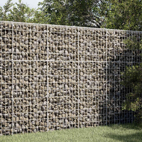 Vidaxl gabion met 3,5 mm draad en 5x10 cm mesh 50x50x150 cm