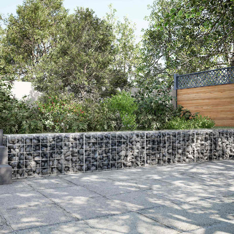 Vidaxl gabion met 3,5 mm draad en 10x10 cm gaas 400x10x50 cm
