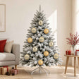 Vidaxl kerstballenset xxl 3 st goud ø 25 cm kunststof