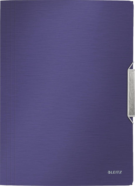 Leitz elastomap style titaniumblauw