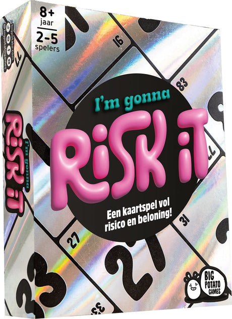 Big potato games risk it – spannend partyspel voor vrienden familie – kaartspel – 2 tot 5 spelers – vanaf 8 jaar - ideaal als reisspel