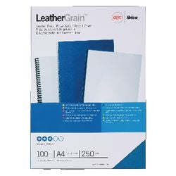 Inbindkaft gbc leathergrain a4 100 stuks