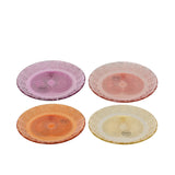Decoris ontbijtbord glas ø18xh1,5cm