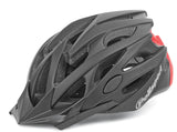 Polisport Twig Bicycle Helmet M 55-58 cm Black Matt Red Red