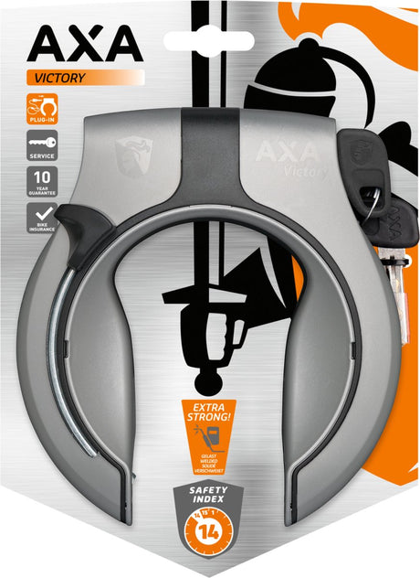 AXA Victory Ringslot - ART2, grijs, 10mm - maximale beveiliging