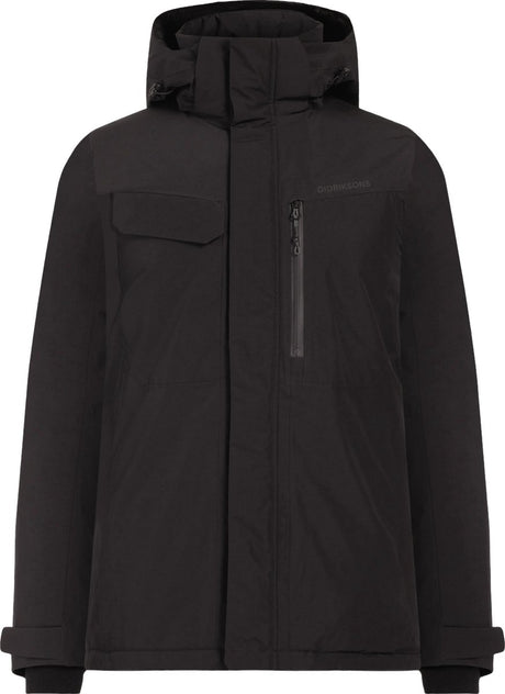 Didriksons stefan usx jkt heren outdoorjas - black