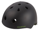 Polisport Urban Radical Bicycle Helm S 53-55 cm Graffiti Schwarzes Grün