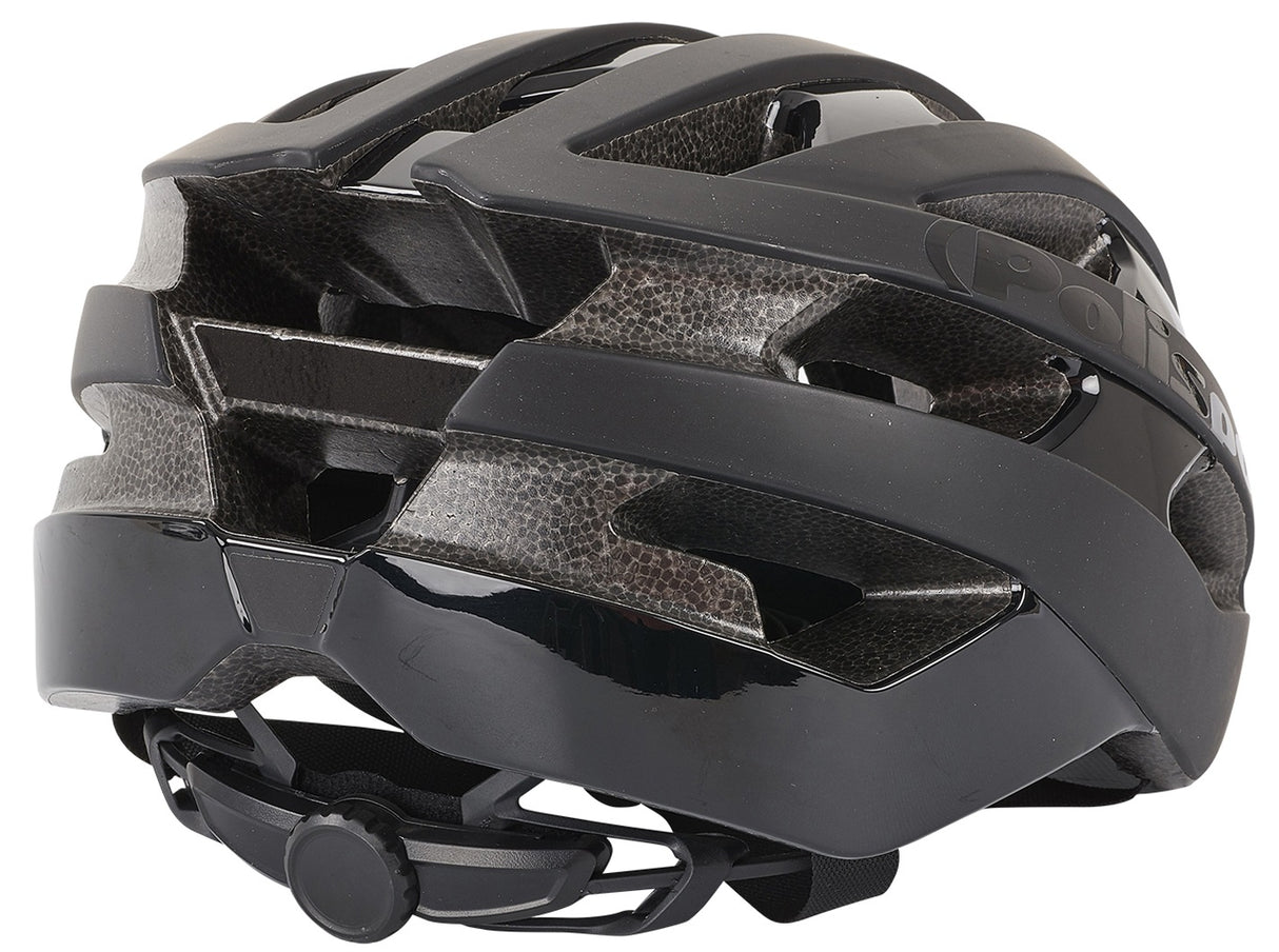 Polisport Light Pro Bicycle Helmet L 58-62cm Mat Black Black