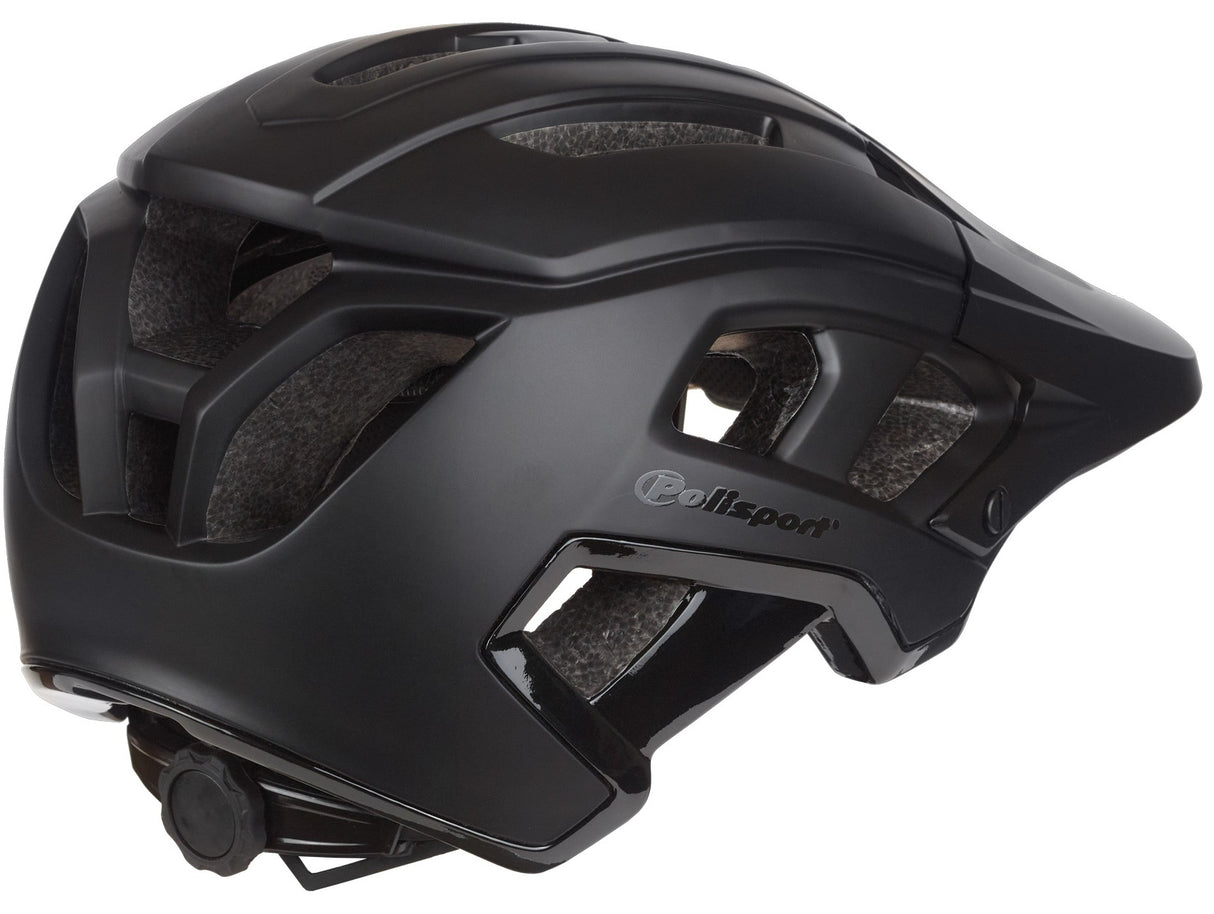 Casco de bicicleta PoliSport Mountain Pro L 58-61 cm Negro