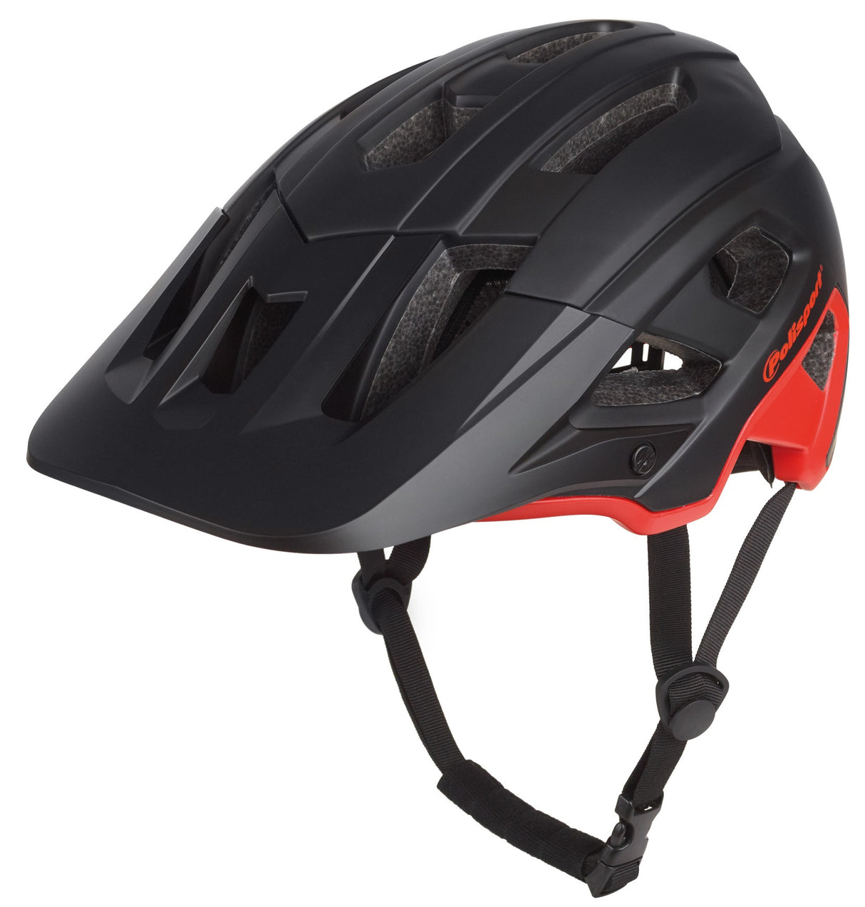 Polisport Mountain Pro Bicycle Helmet L 58-61 cm Rosso nero