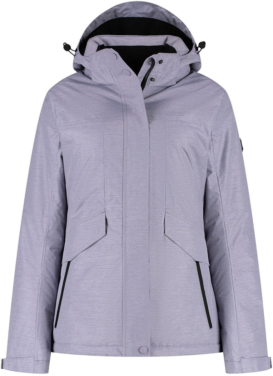 Kjelvik vikky dames outdoorjas - lila