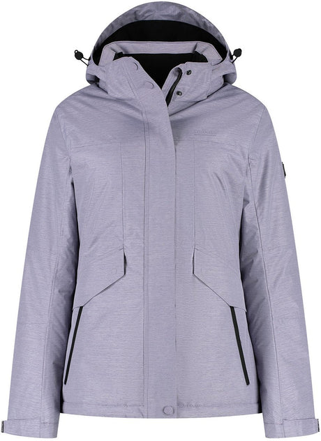 Kjelvik vikky dames outdoorjas - lila 50