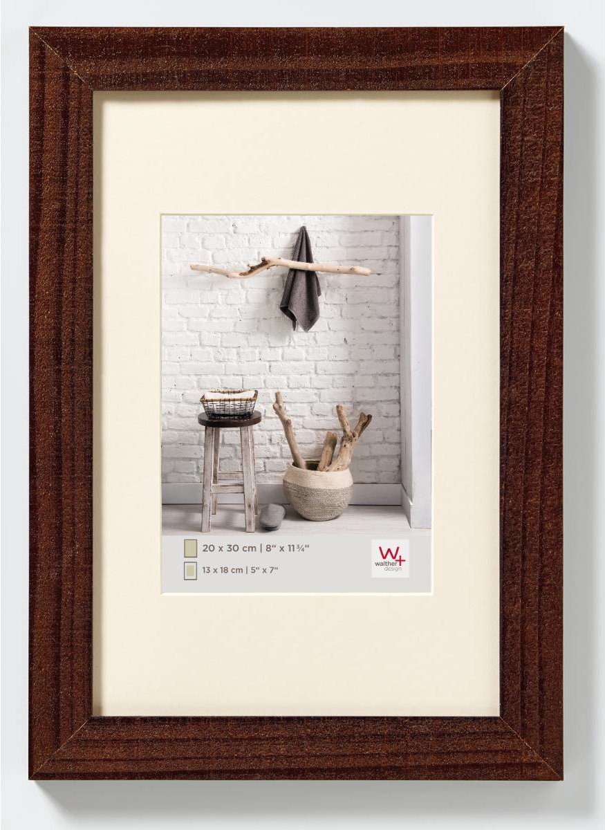 Walther home - houten lijst - fotoformaat 10x15 cm - walnoot