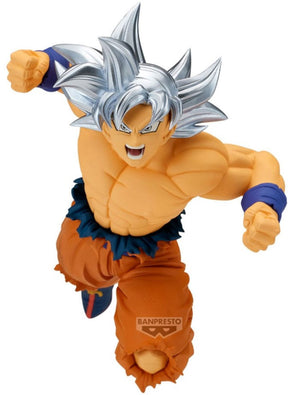 Banpresto dragon ball super match makers statue son goku ultra instinct (vs. jiren) 13 cm