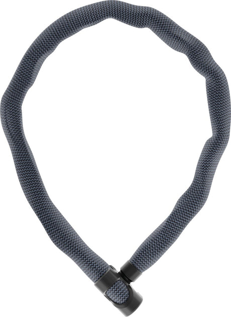 Abus fietsslot kettingslot - ivera chain 7210 color - security level 8 - grijs - 110 cm - geschikt voor elektrische fietsen en stadsfietsen