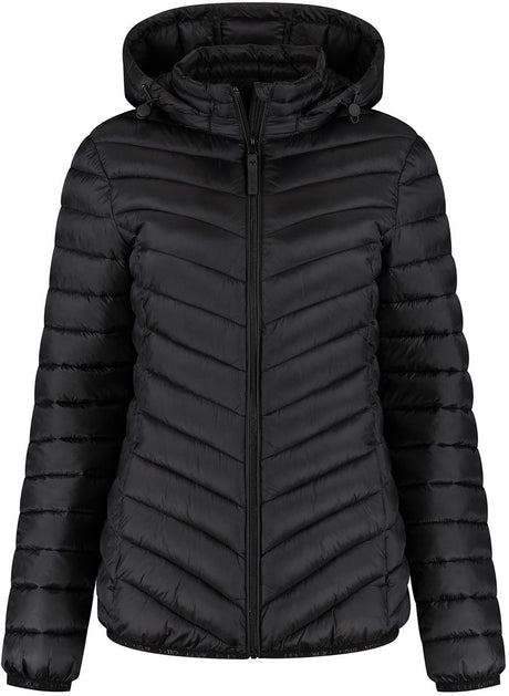 Kjelvik outdoorjas sanna zwart 48