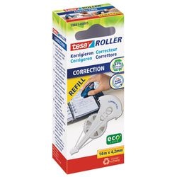 Navulcassette tesa correctieroller 14mx4.2mm