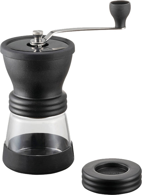 Hario koffiemolen skerton n - zwart - keramiek - 100g