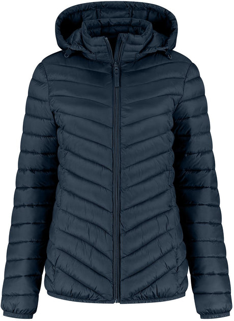 Kjelvik outdoorjas sanna donkerblauw 36