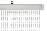 Wicotex vliegengordijn charlotte 90x220cm wit 100% pvc