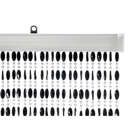 Wicotex vliegengordijn charlotte 90x220cm zwart 100% pvc