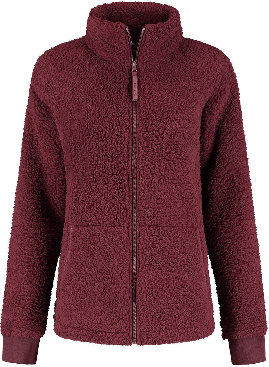 Kjelvik mies xg dames outdoorvest - burgundy 50