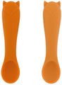 Trixie | eerste babylepels 2-pack - mr. fox - zachte siliconen - gemakkelijk vast te pakken - 4m+