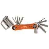 multitool TB-FD40 17 functies 73 x 45 mm RVS oranje