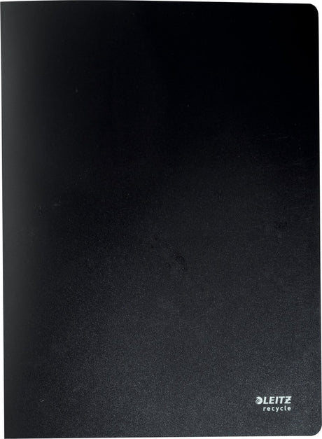 Leitz recycle showalbum a4 - 20 hoezen - 90% pre- en post-consumer gerecycled plastic - zwart