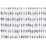 Wicotex vliegengordijn charlotte 100x240cm grijs 100% pvc