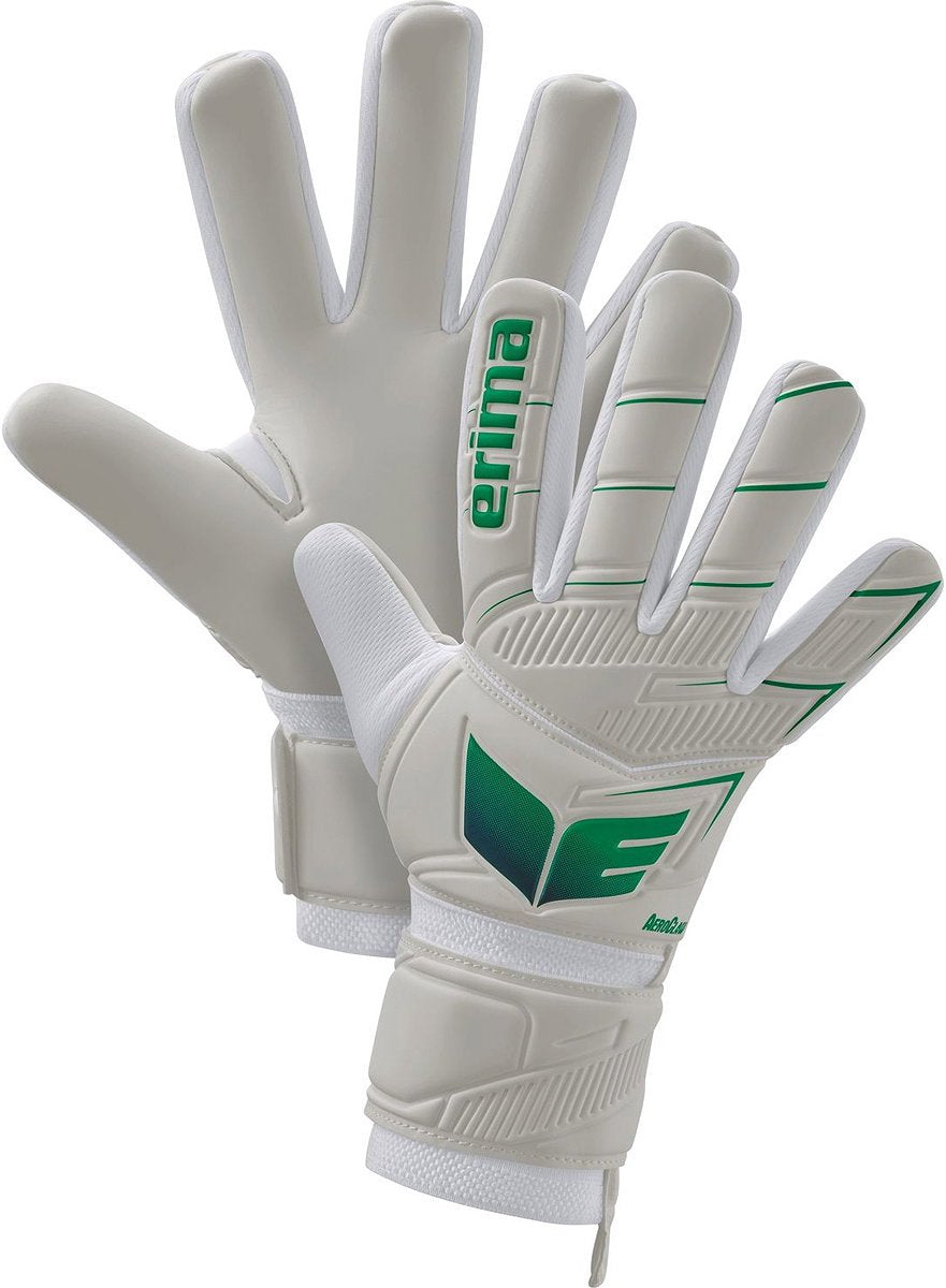 Erima aeroclaw new talent keepershandschoenen heren - wit columbia | maat: 11