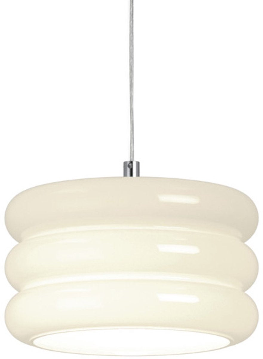 Eglo tortora hanglamp - e27 - ø 20 cm - chroom wit