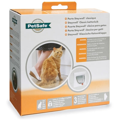 Flap de gato PetSafe con túnel blanco