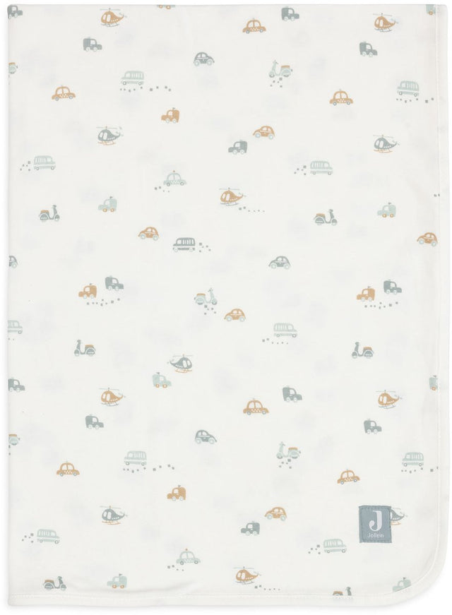 Jollein deken wieg jersey 75x100cm on the go