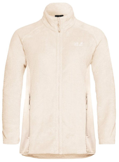 Jack wolfskin rotwand fz w dames outdoorvest - oyster s