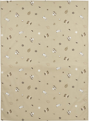 Meyco baby meyco forest animals laken - 100x150 cm - sand