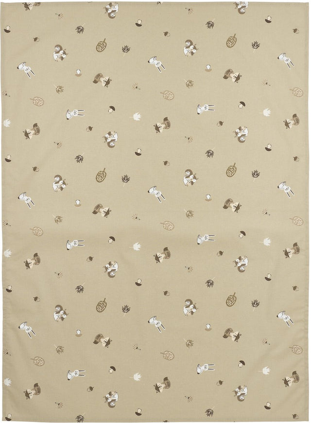 Meyco baby meyco forest animals laken - 100x150 cm - sand