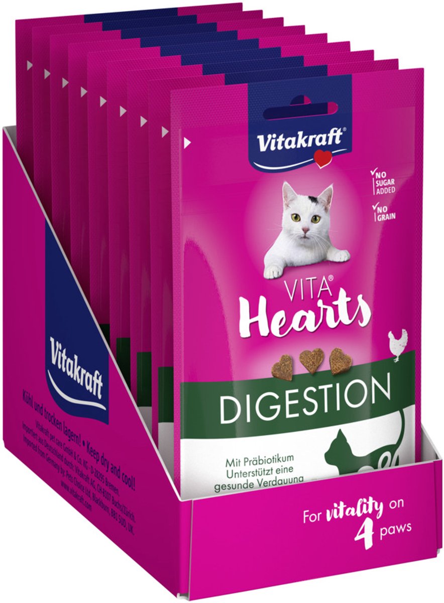 Vitakraft hearts digestion 9x40 gram