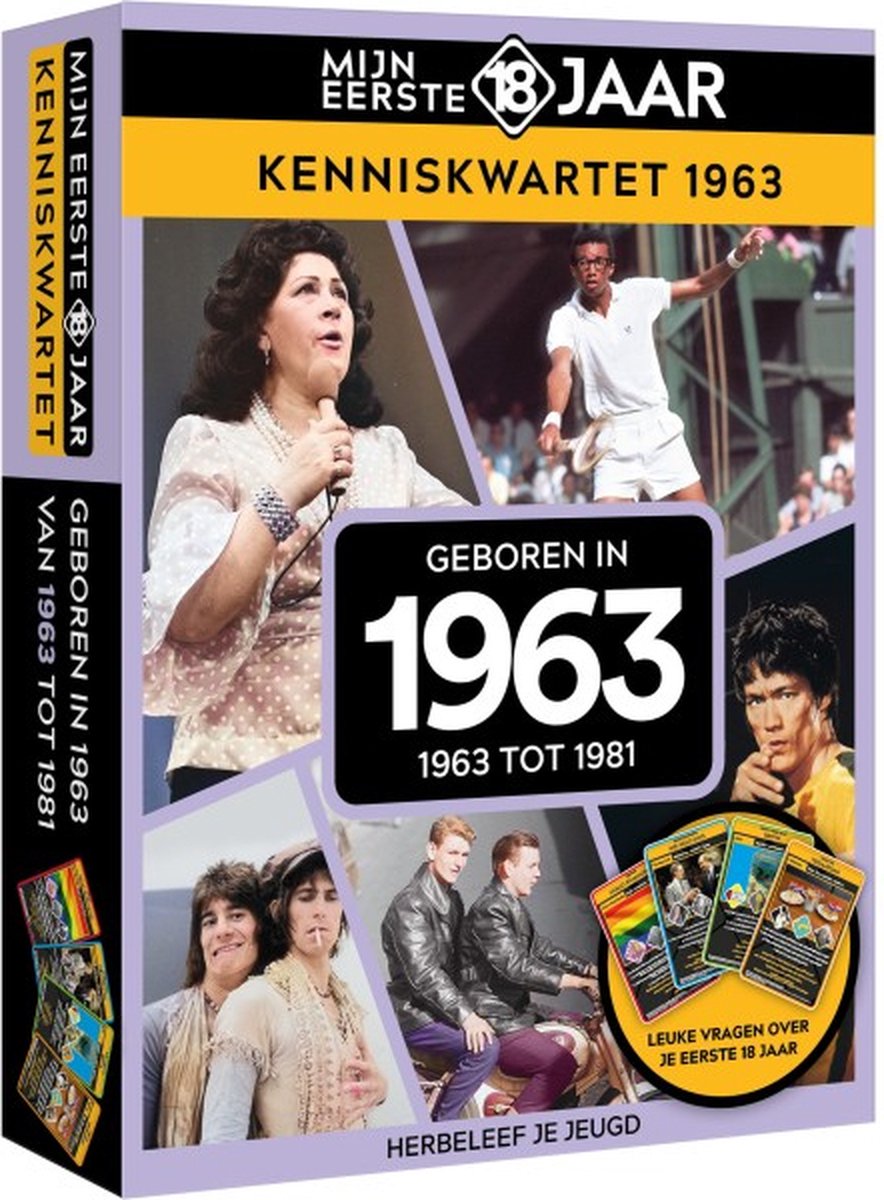 Tucker's fun factory mijn eerste 18 jaar kenniskwartet 1963