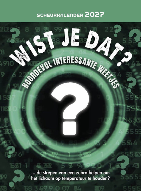Lantaarn publishers. scheurkalender 2027 wist je dat?