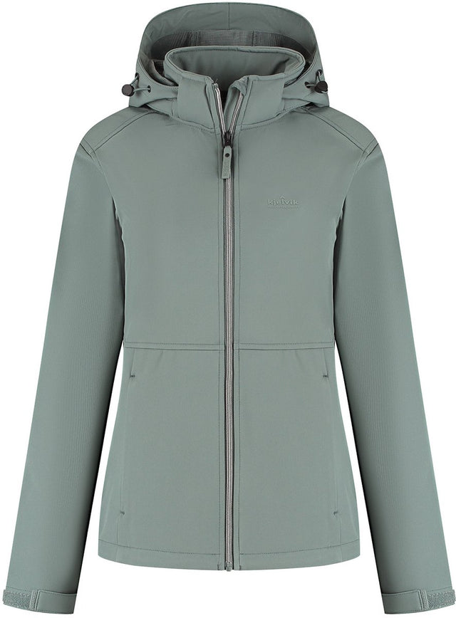 Kjelvik outdoorjas marlien balsam groen