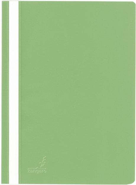 Kangaro snelhechtermap - a4 - pp - groen - krimp á 25 stuks - k-22037