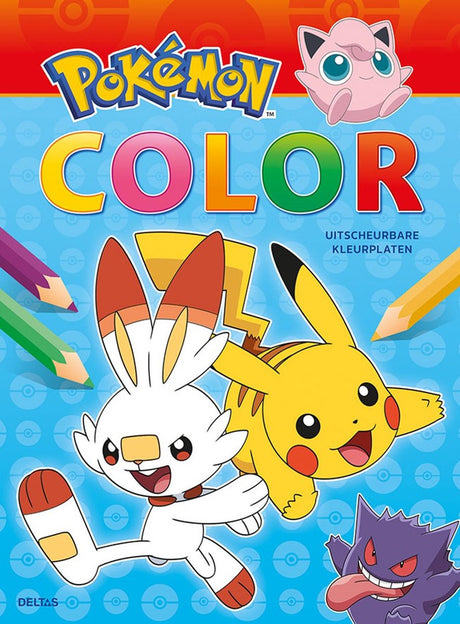 Deltas pokémon color kleurboek