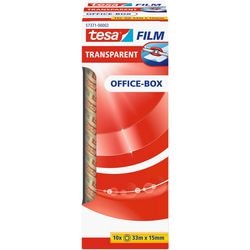 Tesa office film - transparant - 33 m x 15 mm