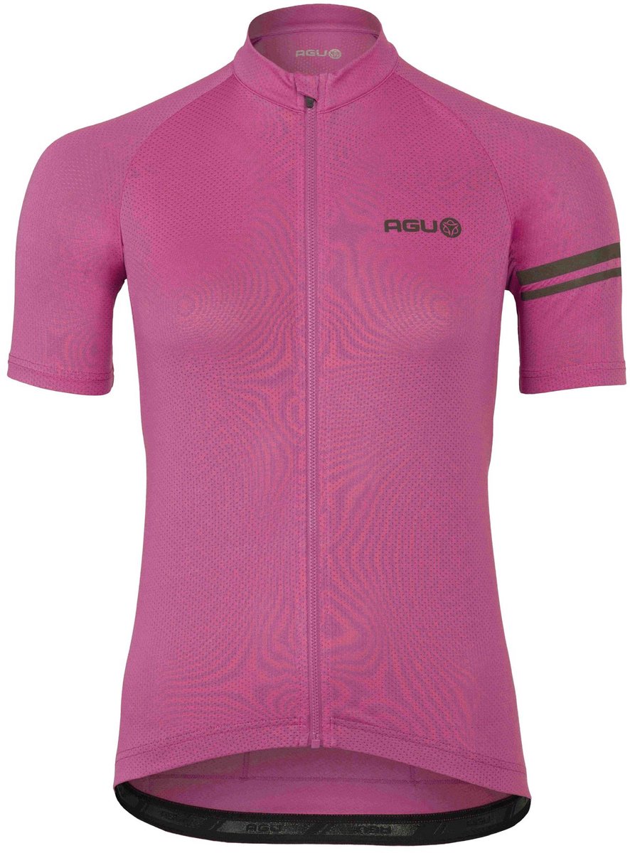 Agu core fietsshirt ss essential dames electric fuchsia