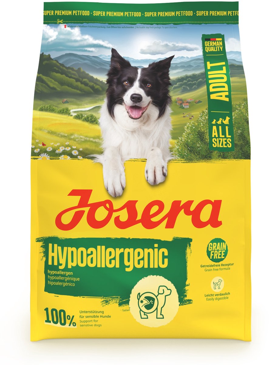 Josera - hondenvoer - adult all sizes - hypoallergeen - gevoelige maag - 3 kg