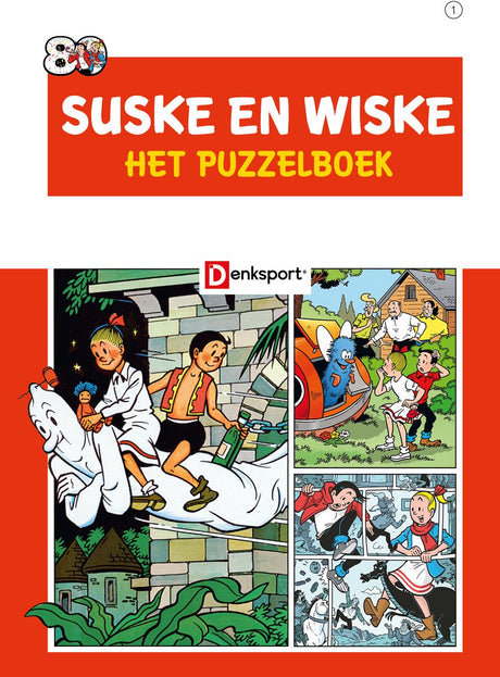 Denksport – het suske en wiske puzzelboek