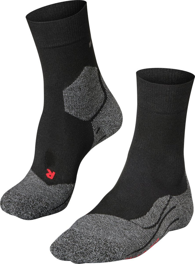 Falke ru3 anti-blaar lyocell functioneel materiaal hardloopsokken heren zwart - maat 49-50 49 50