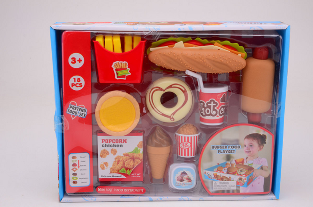 Mini fast food restaurant 18 delig