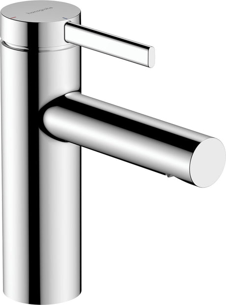 Hansgrohe zesis s - wastafelmengkraan - ééngreeps bediening - coolstart energiebesparend - met trekwaste - 100mm maat - mat zwart